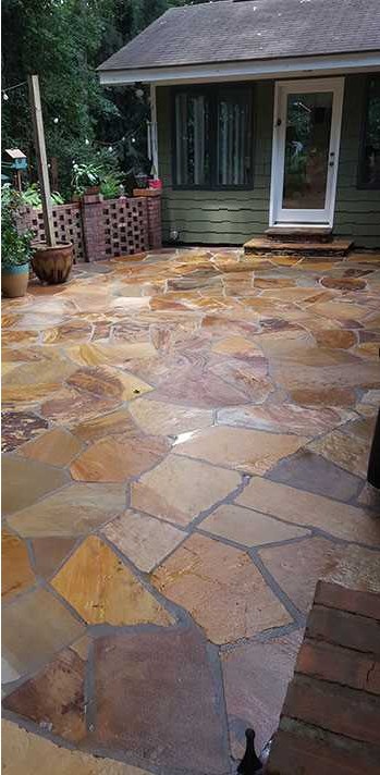 After pressure washing in Tampa